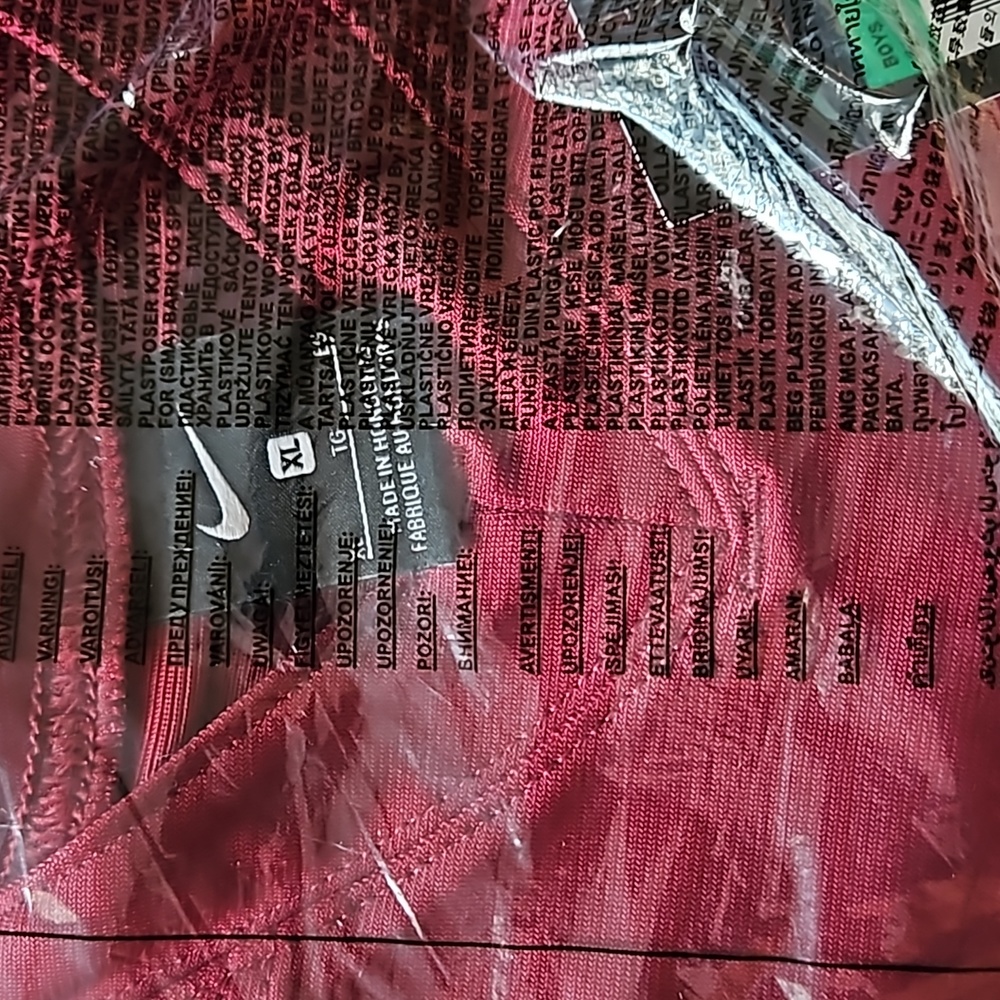 Boys Nike Maroon Football Jersey - Picture 3 of 6